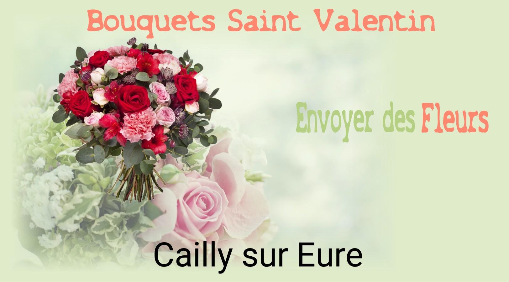 Roses de Saint-Valentin livrées à Cailly-sur-Eure